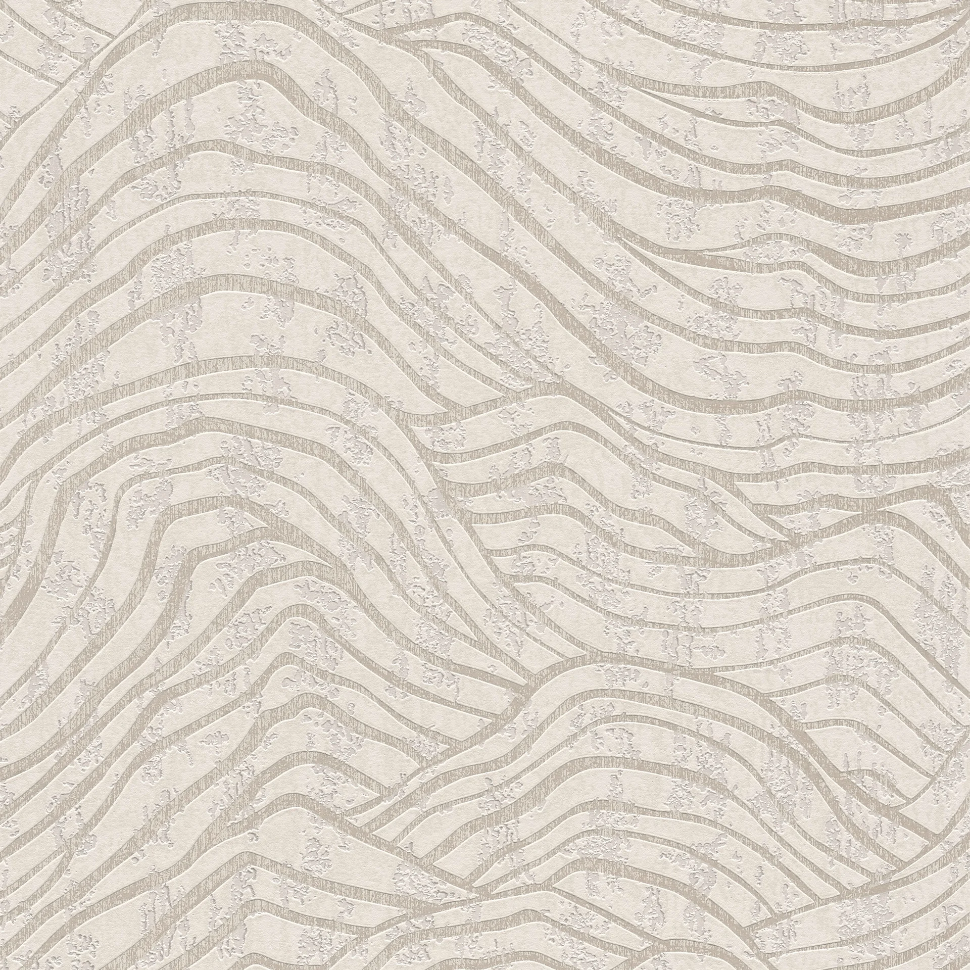 A.S. Création Jade 2, 3D tapete, weiß und silber 395072