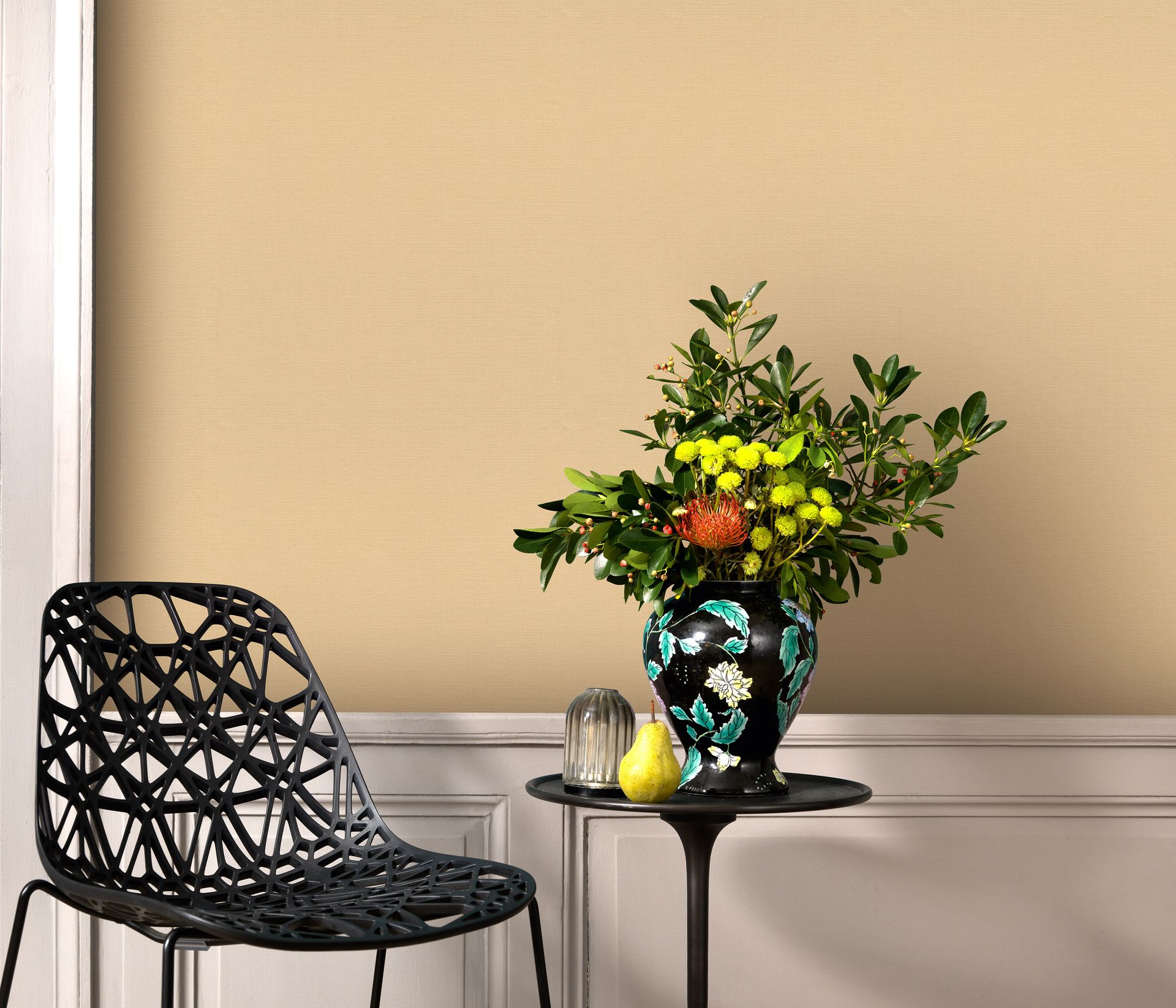 Unistapete Textilstruktur beige Erismann 1026204 Unistapete Textilstruktur beige Erismann 1026204
