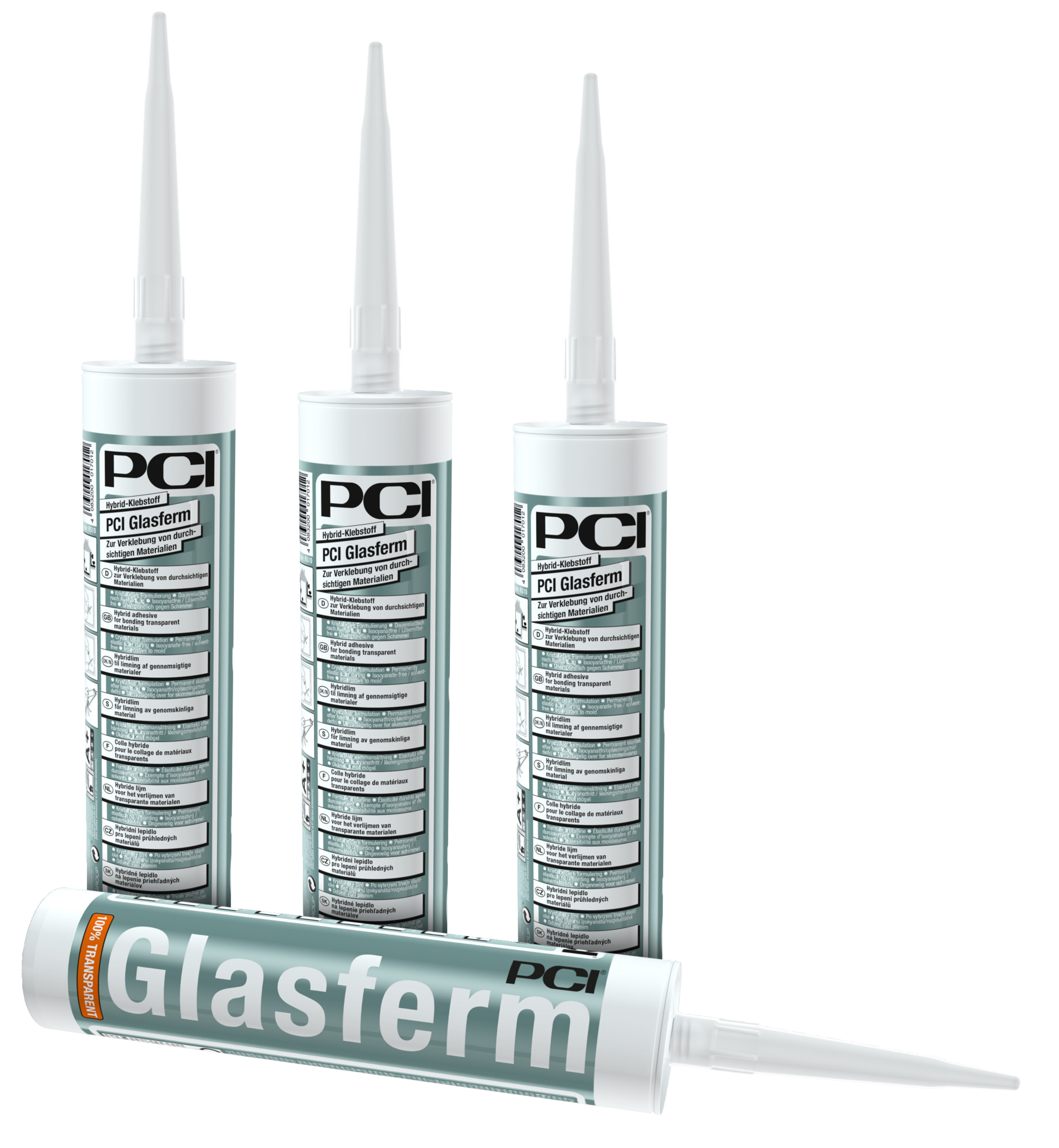 PCI Glasferm Hybrid- Klebstoff transparent 300 g