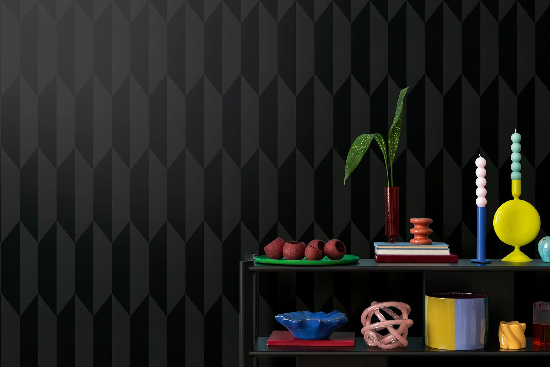 A.S. Création geometrisch schwarz-metallic 790868 A.S. Création geometrisch schwarz-metallic 790868