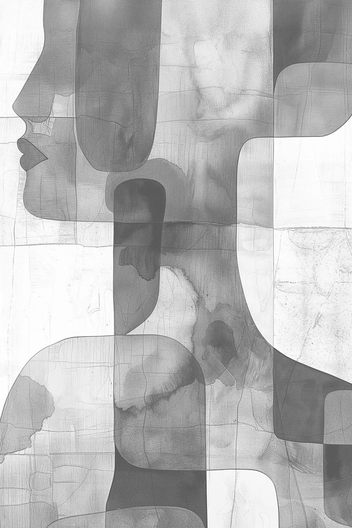 Leinwände Abstract Woman