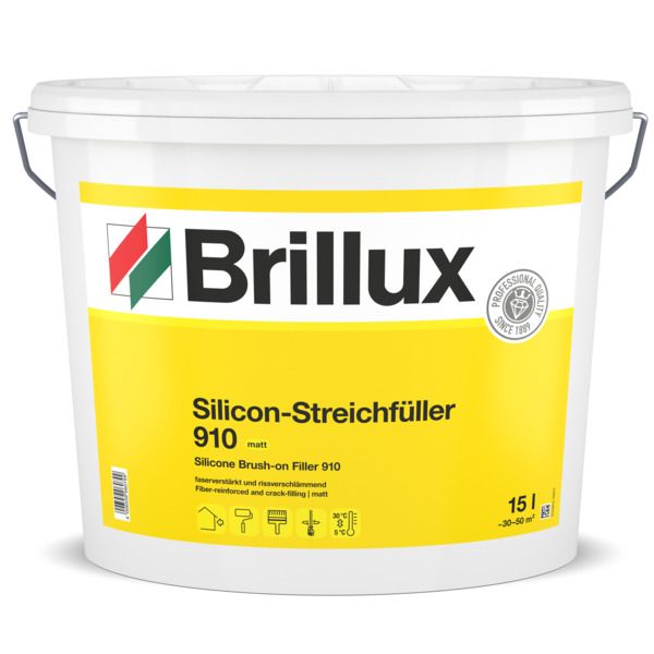 Brillux Silicon-Streichfüller 910 weiß 15 l