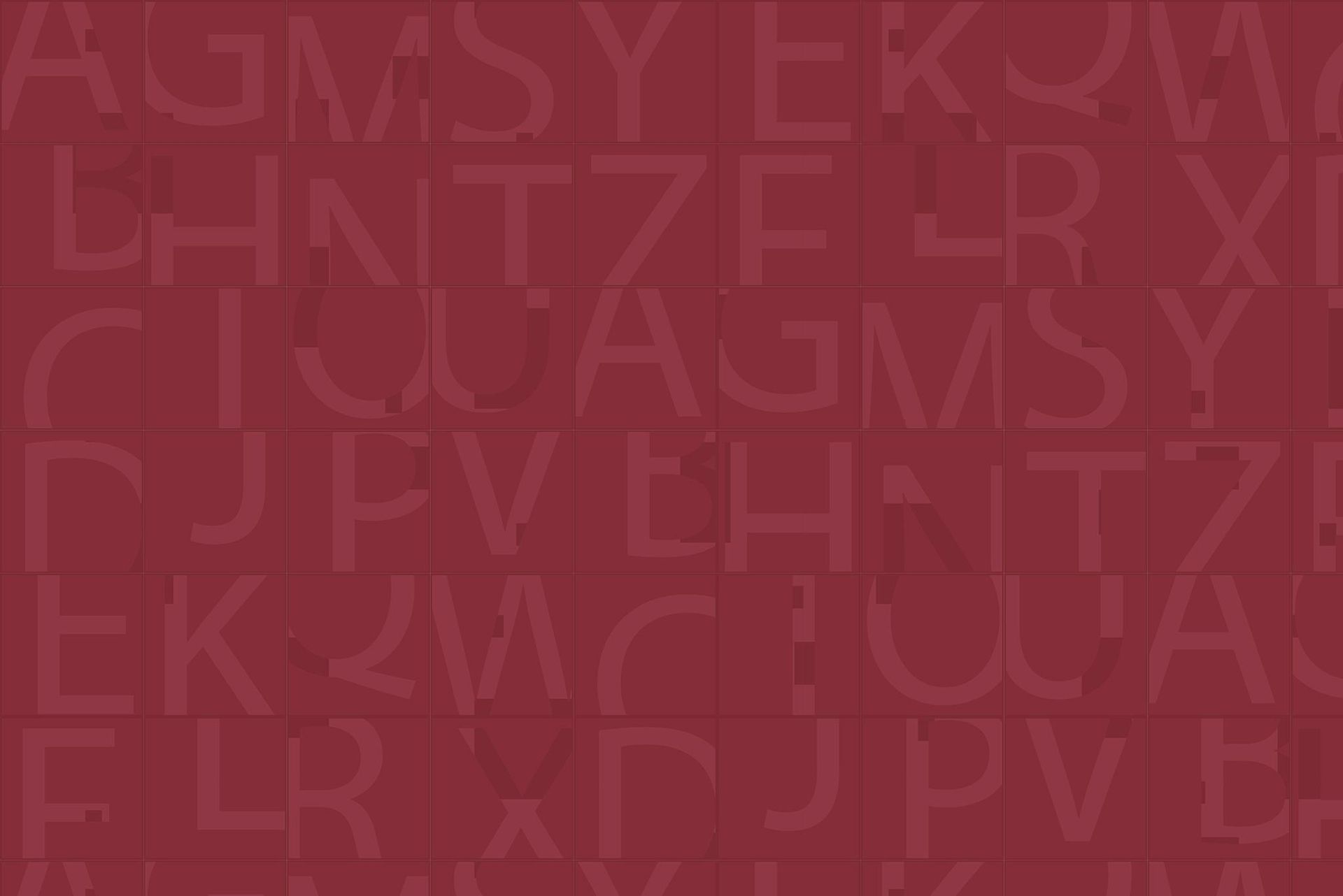 A.S. Création XXL 5 Fototapete, Buchstaben, 4m x 2,67m DD115430