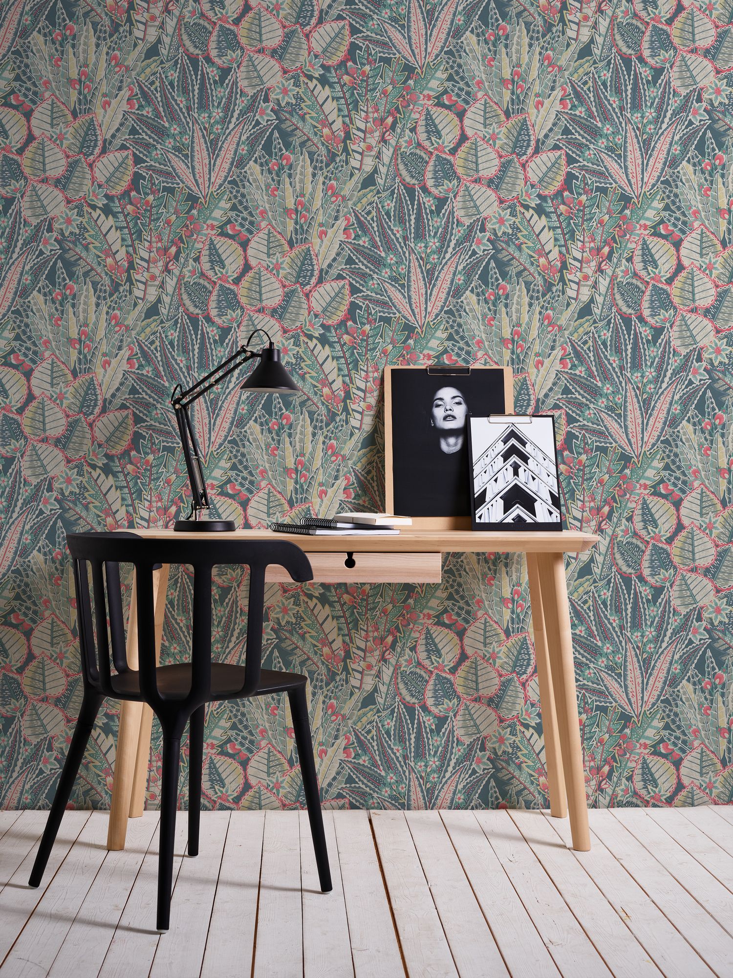 Livingwalls Stories of Life, Floral, Blau 396532