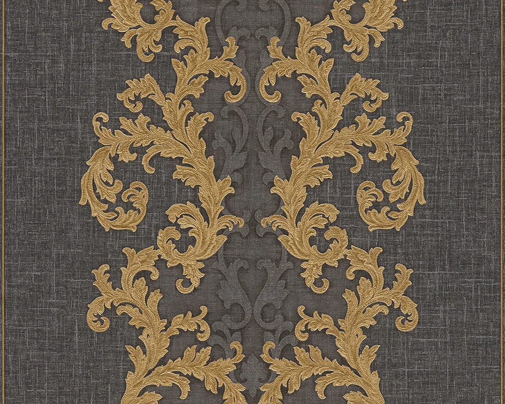 Versace wallpaper Versace 2 962326 Grau Natur Dekorbild