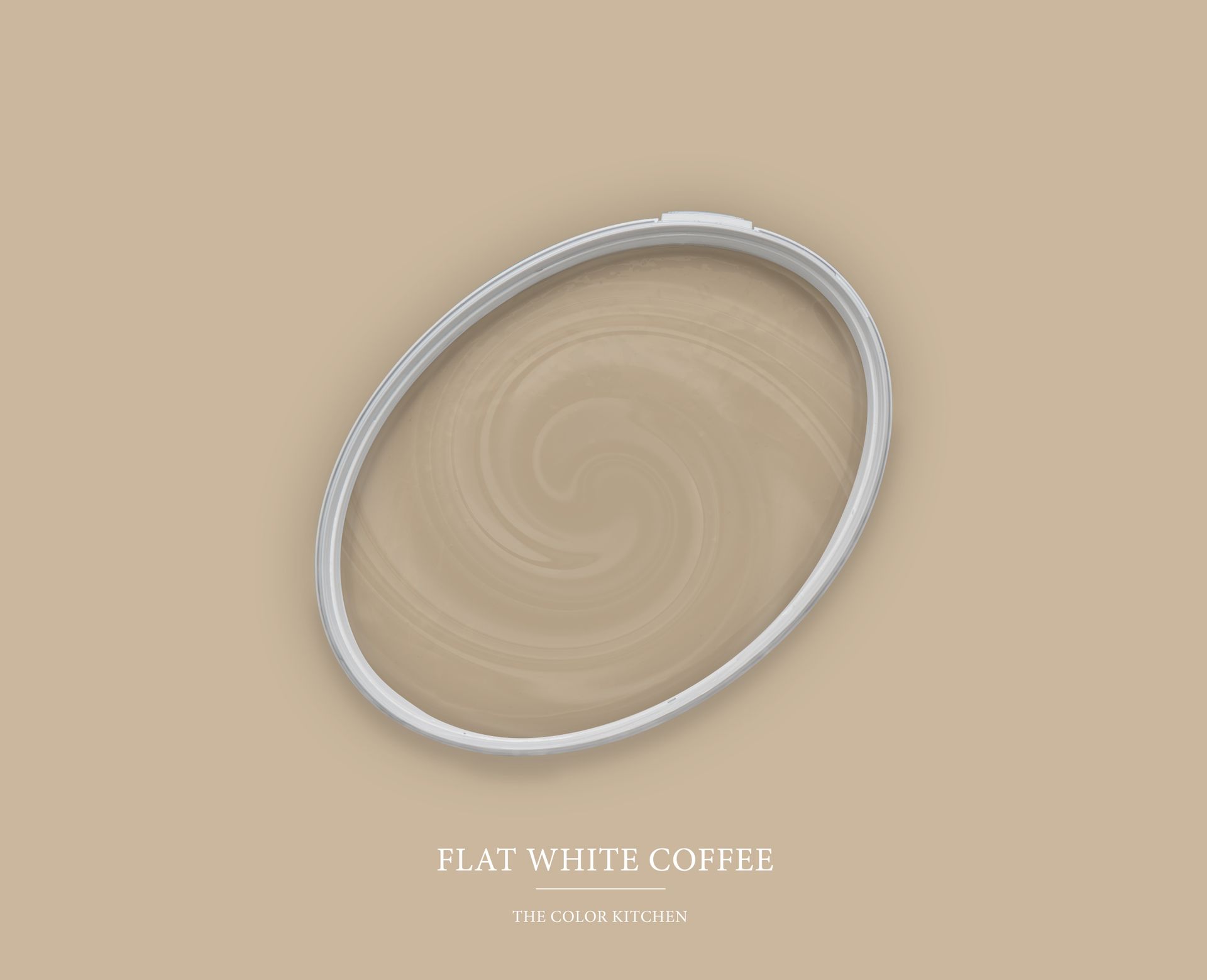 Wandfarbe The Color Kitchen TCK6002 Flat White Coffee