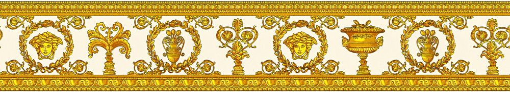 Versace wallpaper Versace 3, Design Tapete, gold, gelb 343052