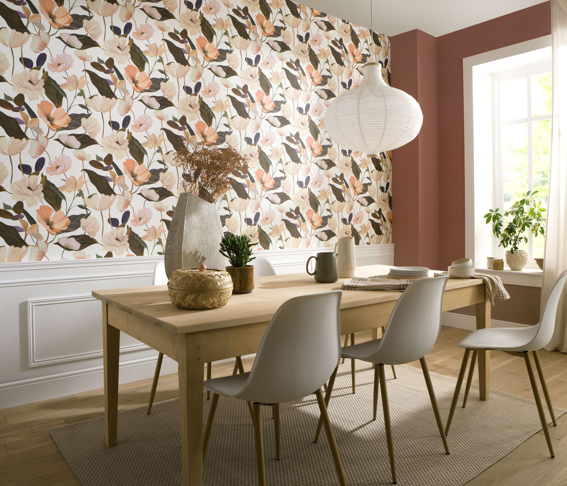 Strukturtapete botanisch beige Erismann 1050805