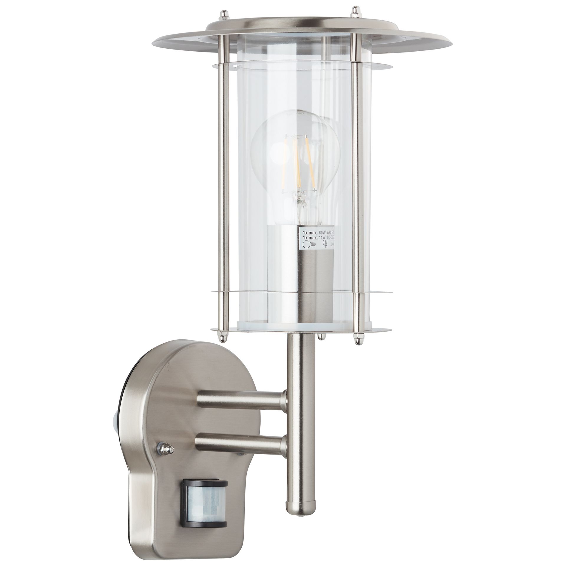 Außenwandleuchte Wilma - Metall Metallic