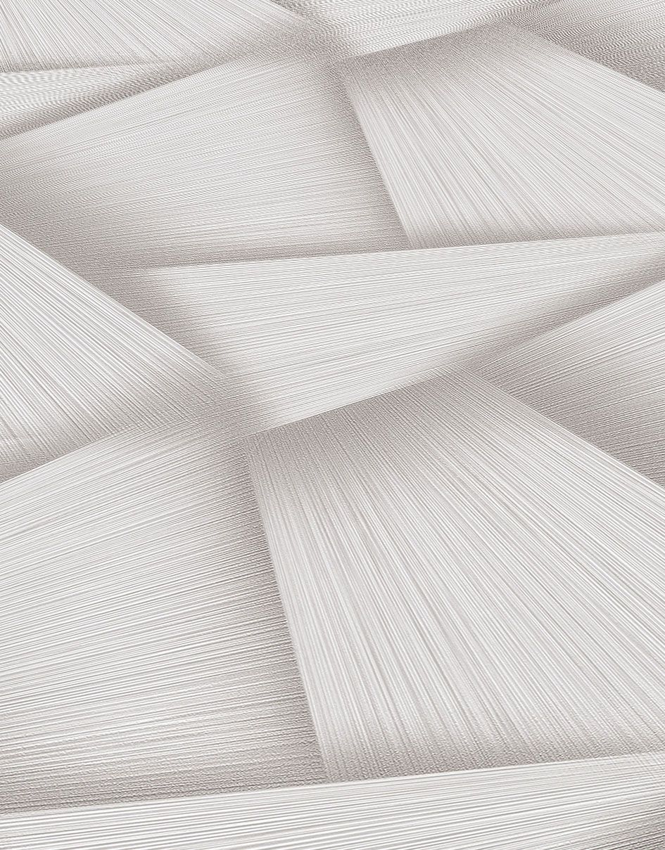 Geometrische Tapete hellgrau Erismann 1040137
