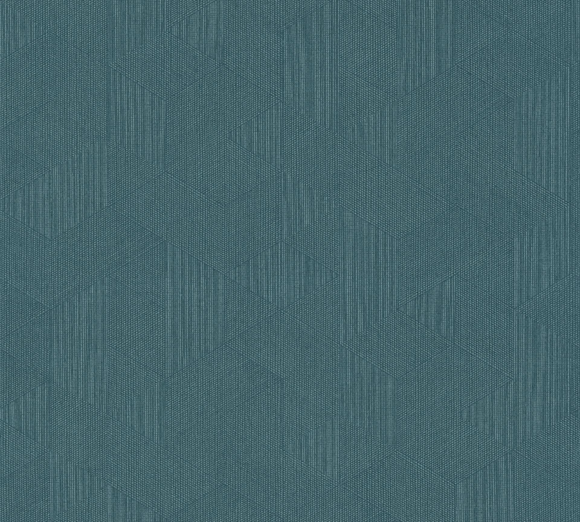 Architects Paper VILLA, Geometrische Tapete, blau, grün 375614