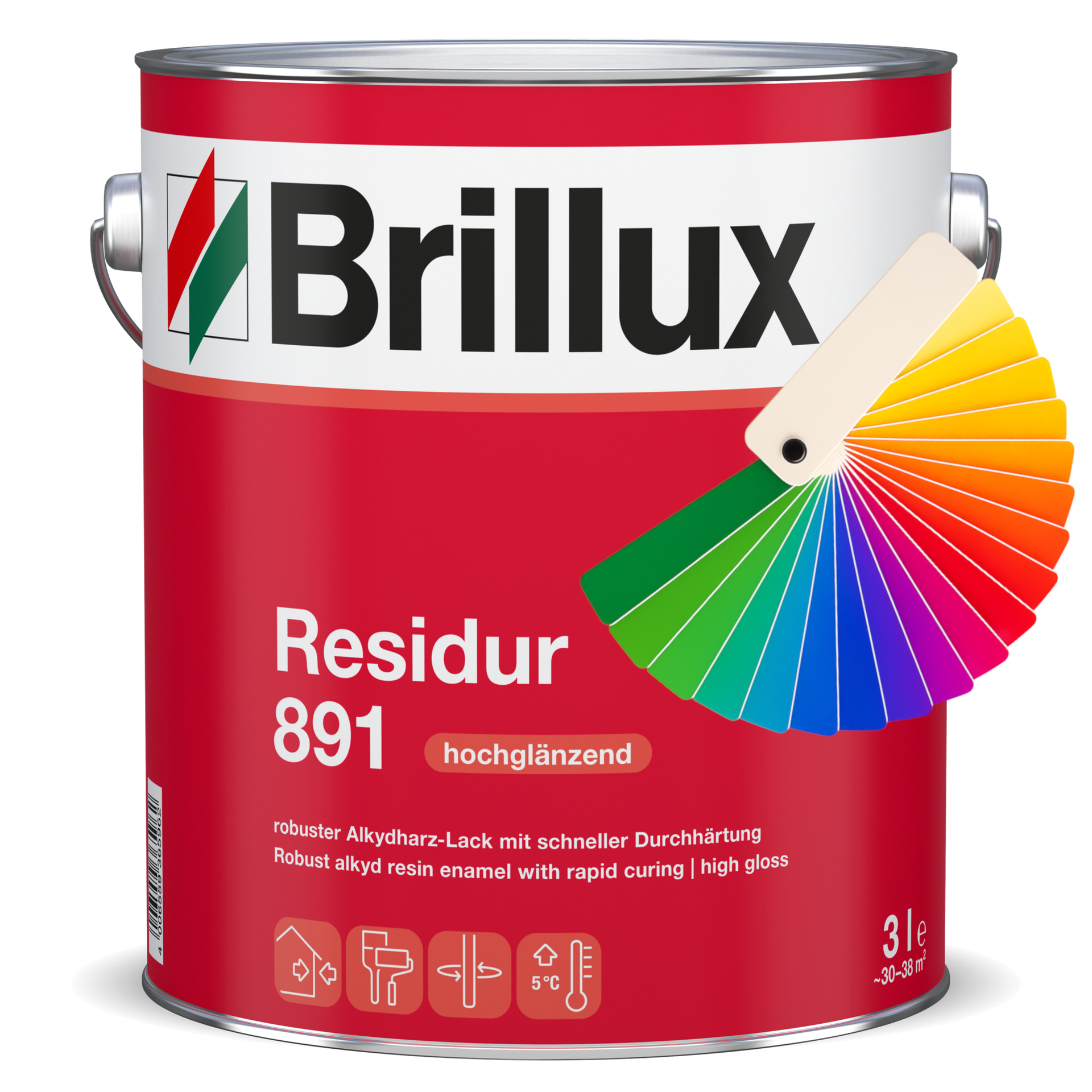 Brillux Residur 891 Wunschfarbton 3 Liter Brillux Residur 891 Wunschfarbton 3 Liter