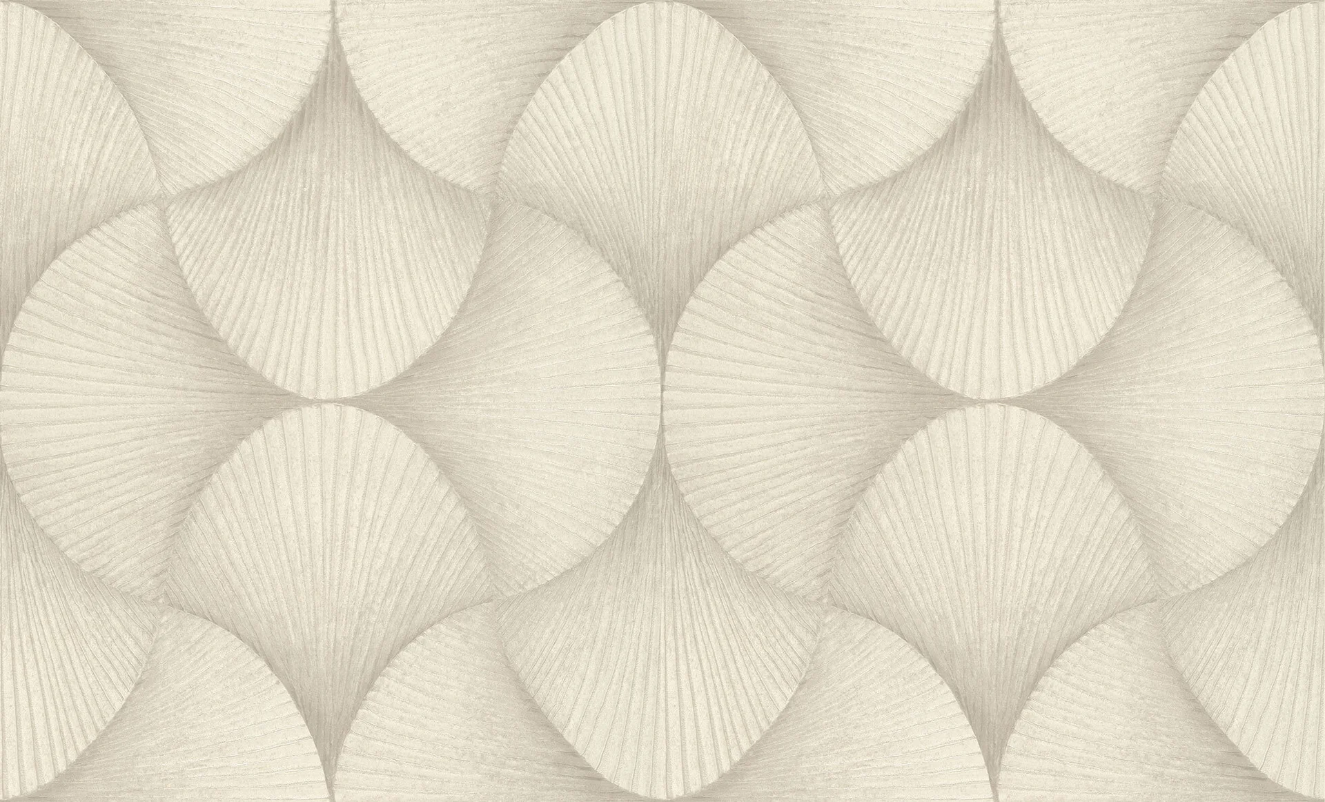 Vliestapete Fächer beige-taupe 978223