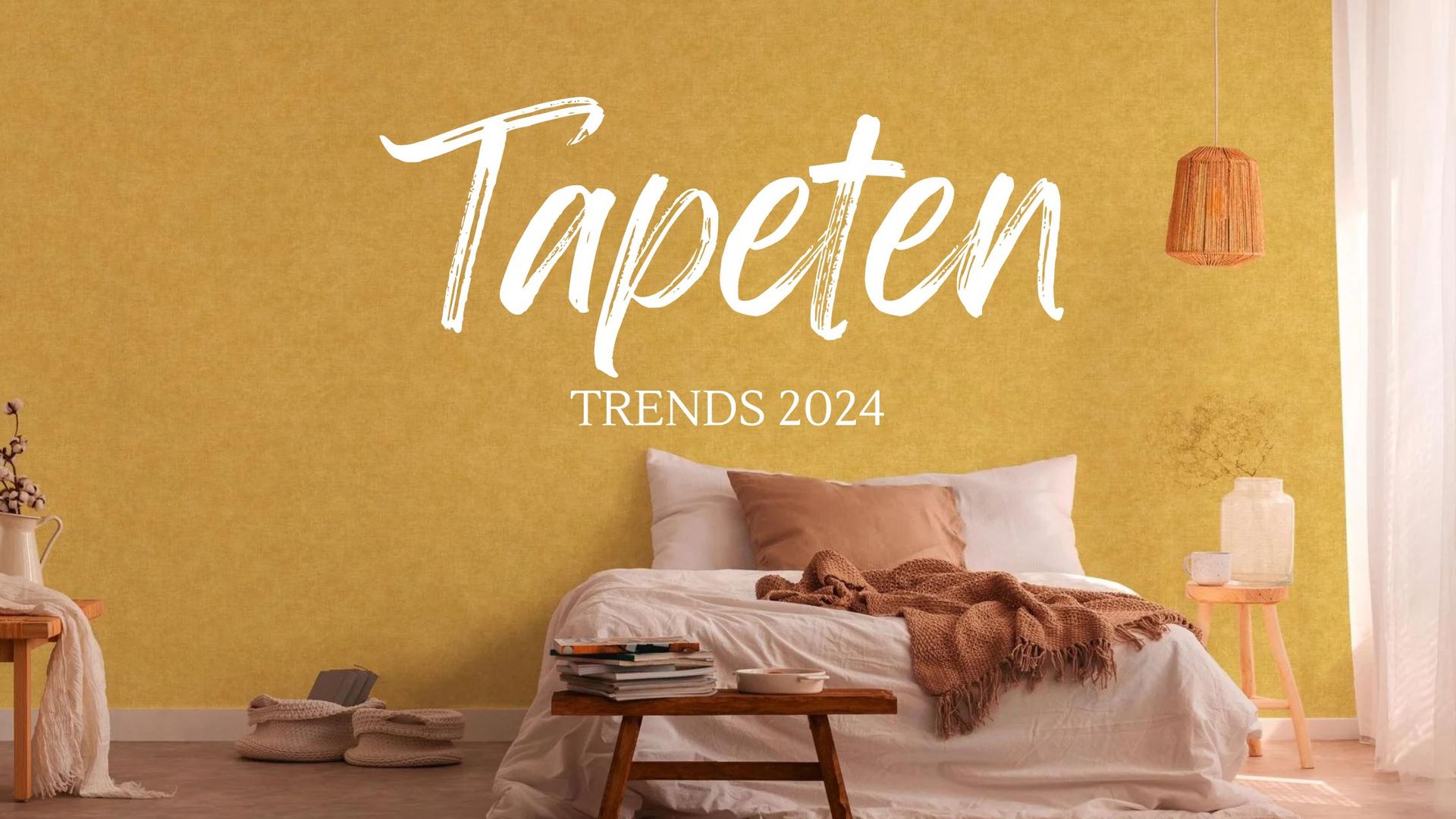 Tapeten Trends 2024: Frische Muster und Farben für ein zeitgemäßes Interior