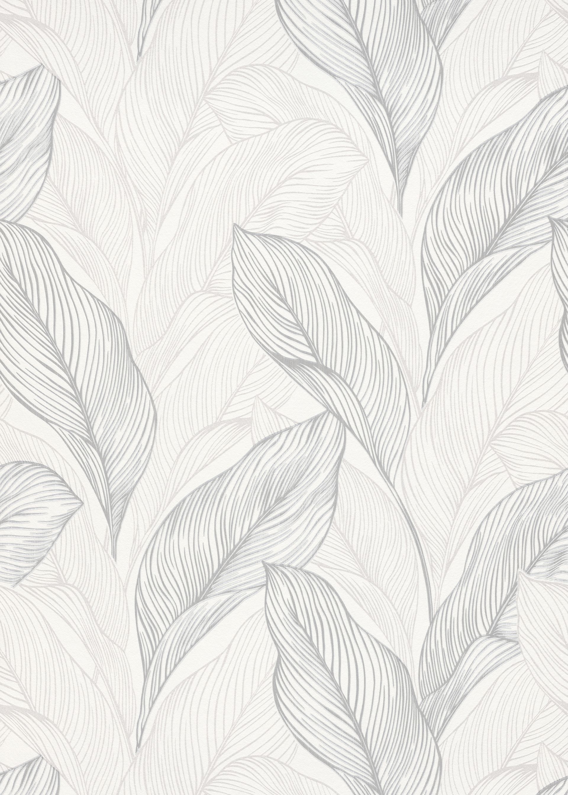 Vliestapete Botanisch weiß Erismann 1028231