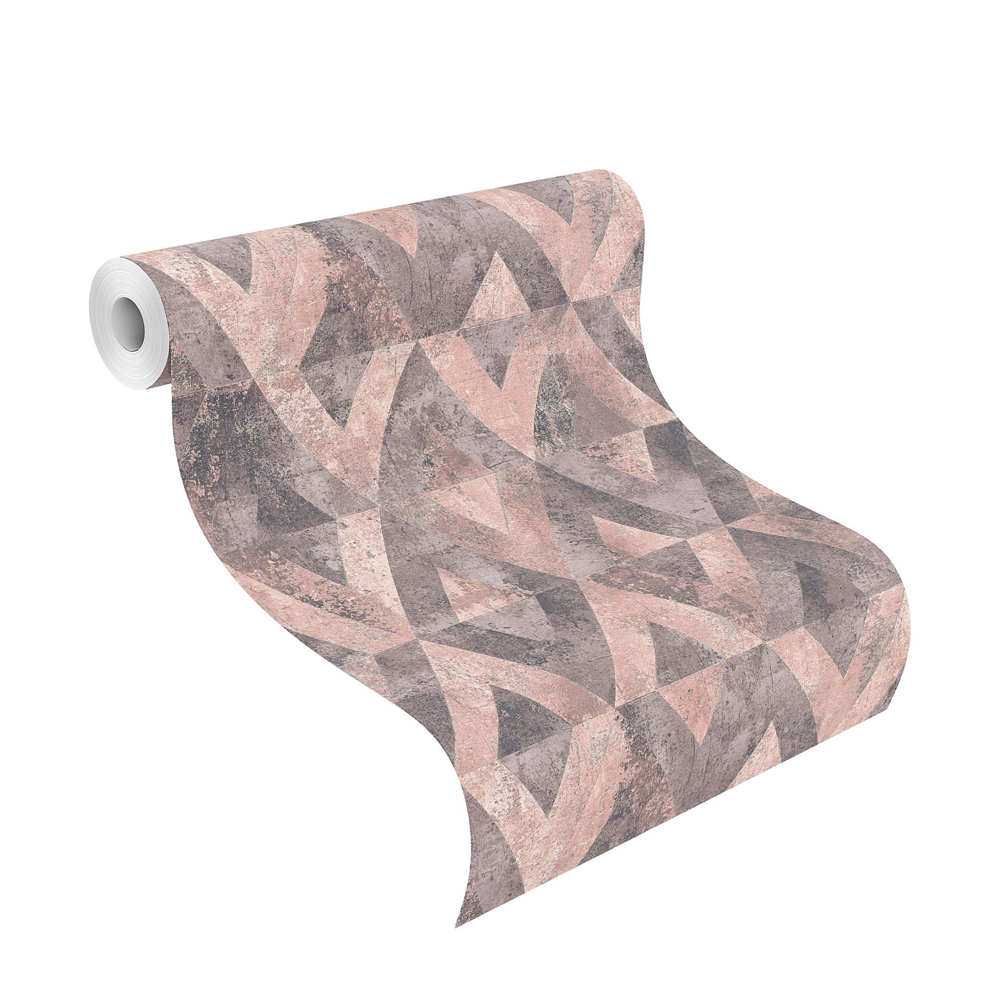 Rasch Selection, Grafisch, grau rosa 535532