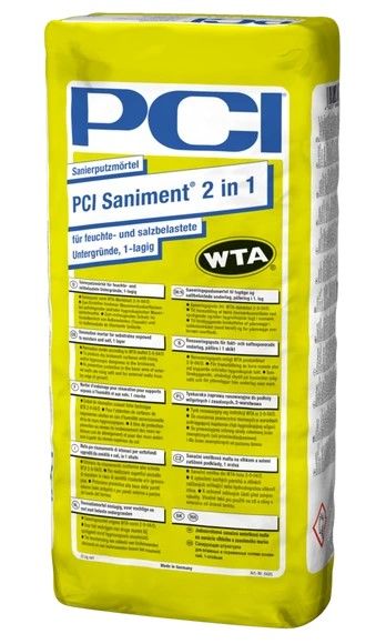 PCI Saniment® 2 in 1 weiß 25 kg