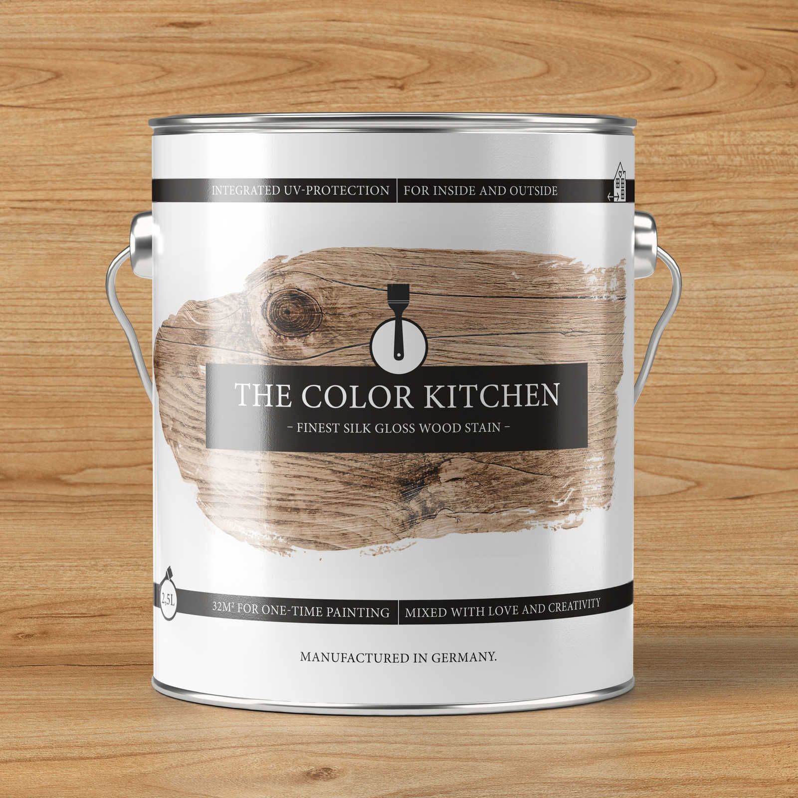 Holzlasur Kiefer seidenglänzend - 2,5 l - The Color Kitchen