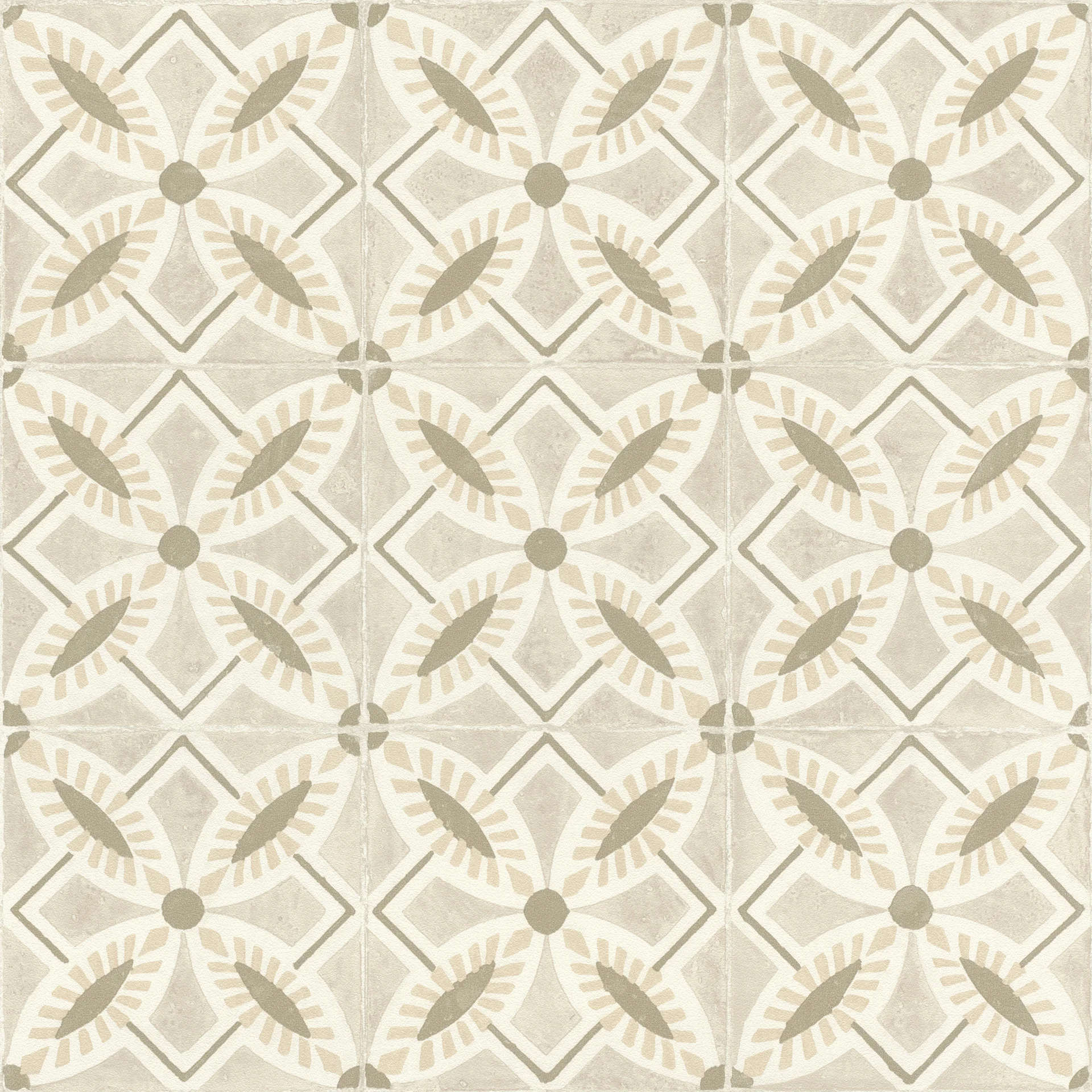 Vliestapete geometrisch beige 410266 Vliestapete geometrisch beige 410266