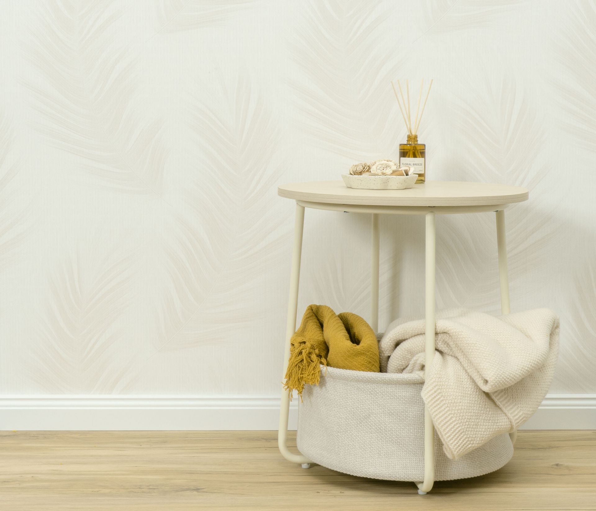 Botanische Tapete Palmenmotiv creme Erismann 1051602 Botanische Tapete Palmenmotiv creme Erismann 1051602