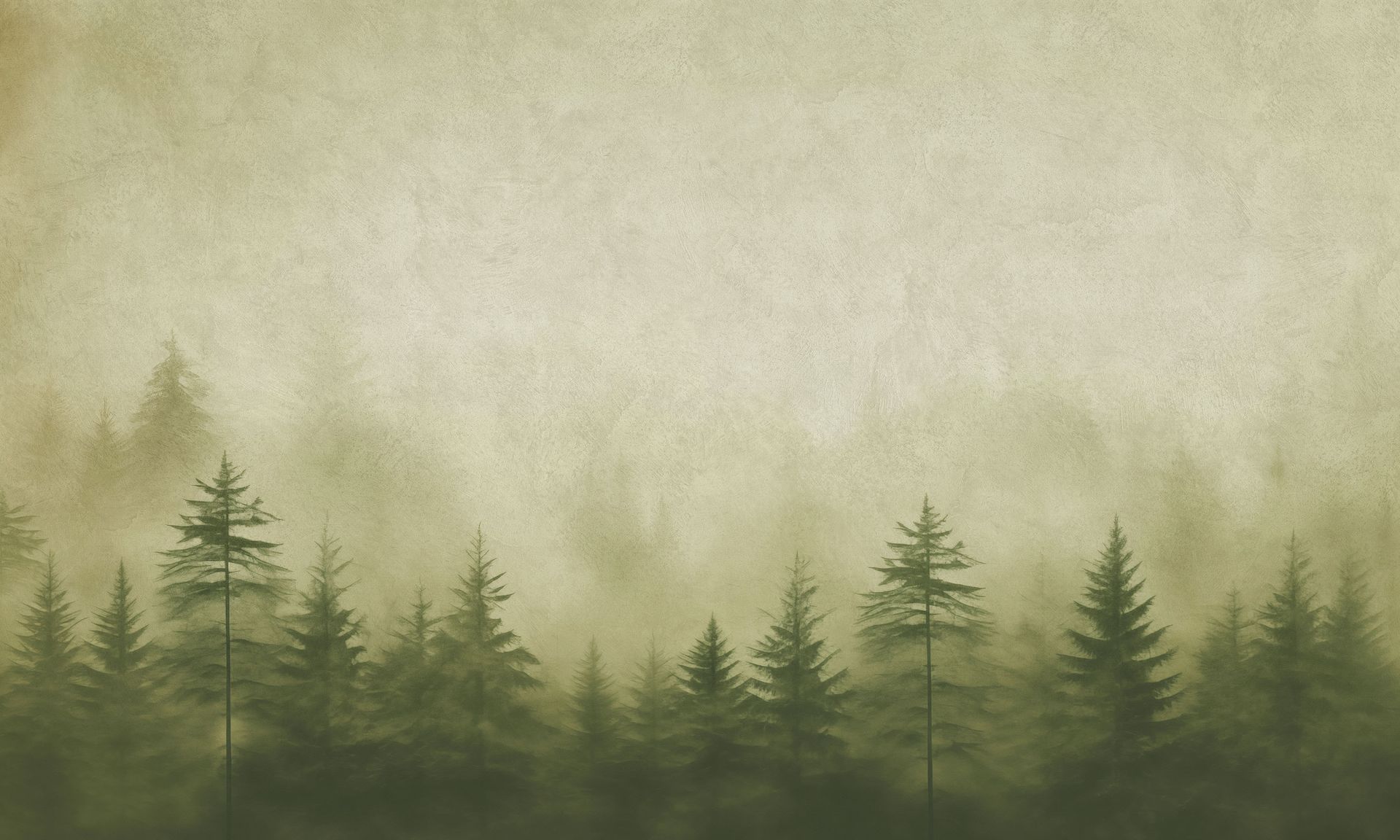 Vliestapete Aquarell Wald beige-grün Erismann 220260101 Vliestapete Aquarell Wald beige-grün Erismann 220260101