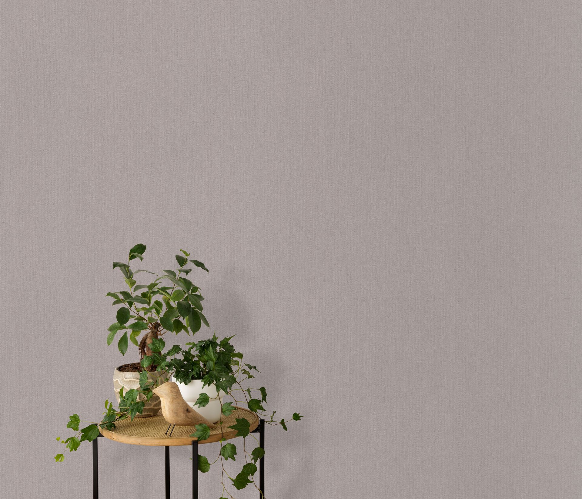 Unistapete Leinenstruktur taupe Erismann 1043737 Unistapete Leinenstruktur taupe Erismann 1043737