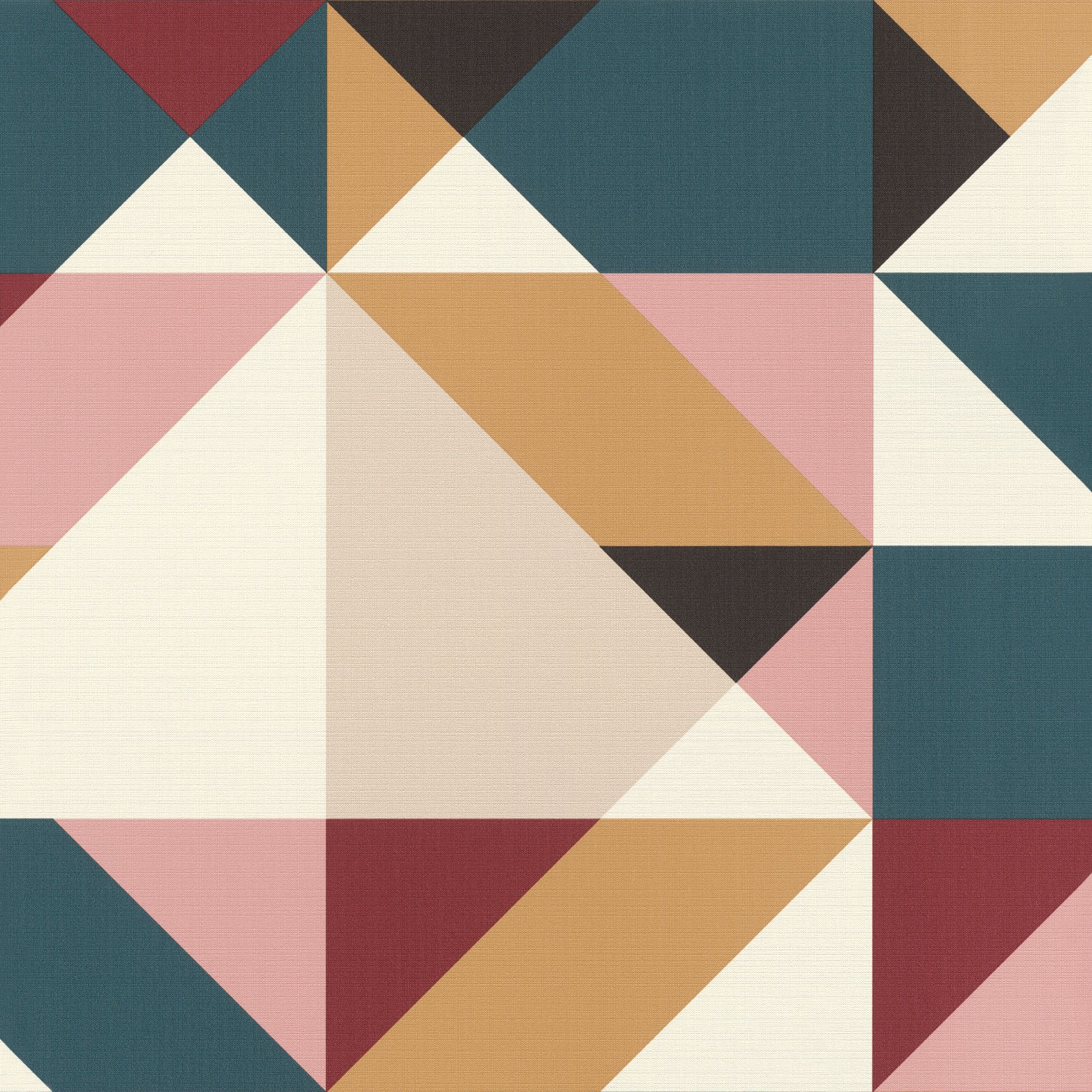 Rasch Selection, Grafisch, rosa creme 937206 Dekorbild