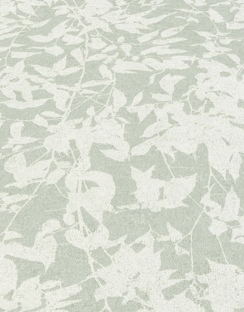 Mustertapete Botanisch salbeigrün Erismann 1043507