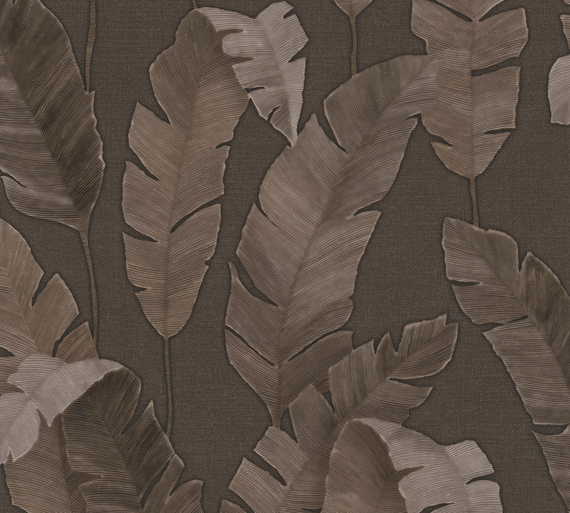 Livingwalls Travel Styles, Blätter, braun 392182