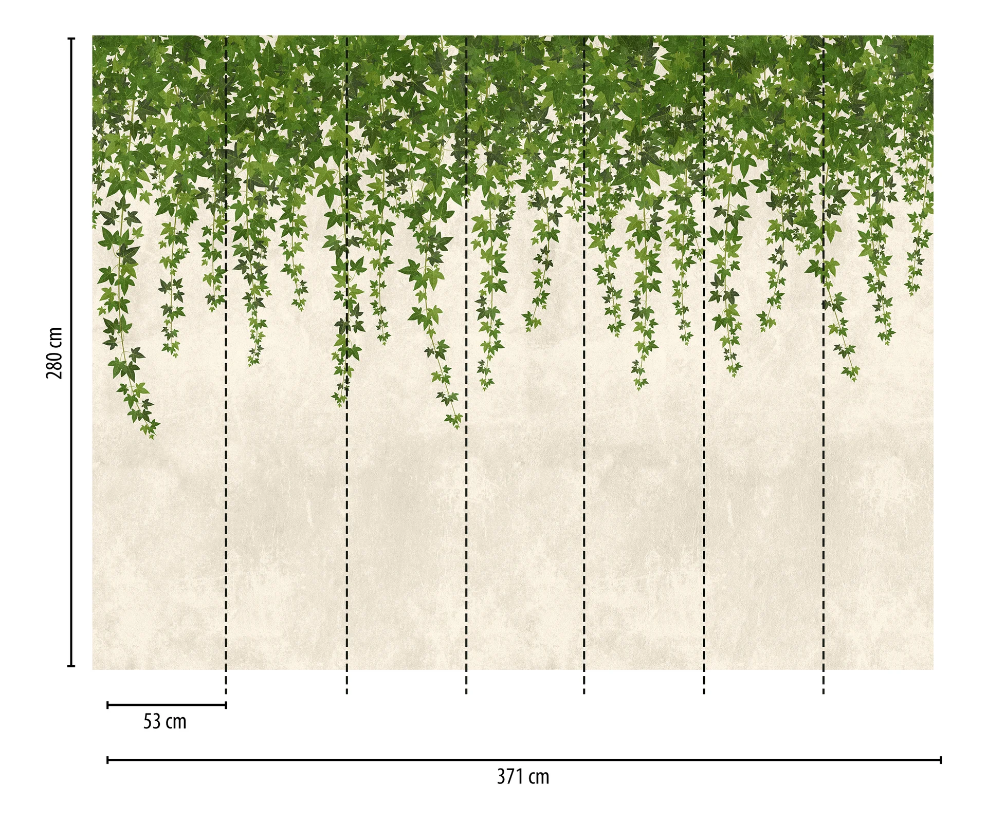 Livingwalls The Wall, Blättertapete, grün, grau 382391