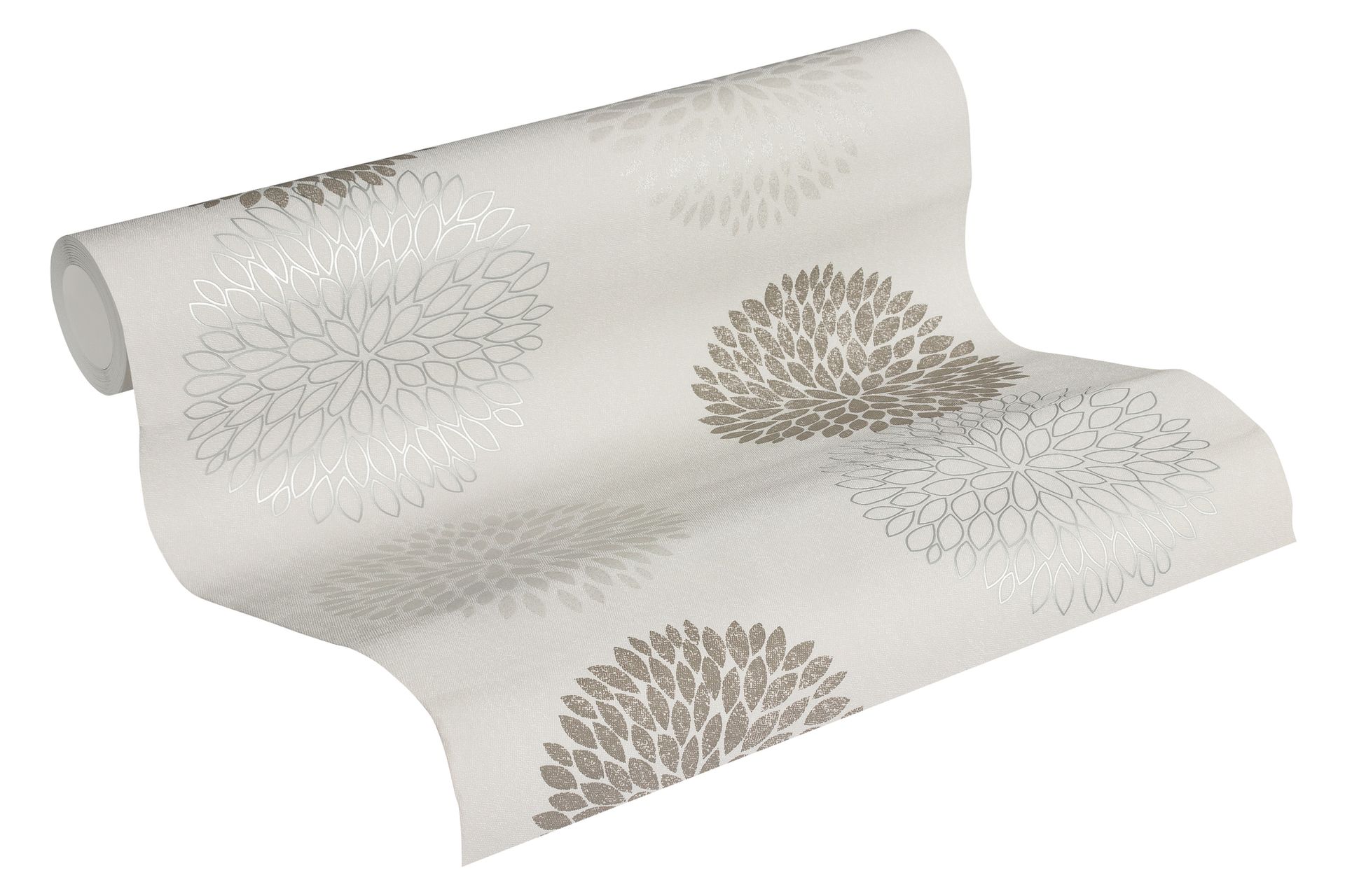 A.S. Création Blooming 37264-3 Beige Floral Dekorbild
