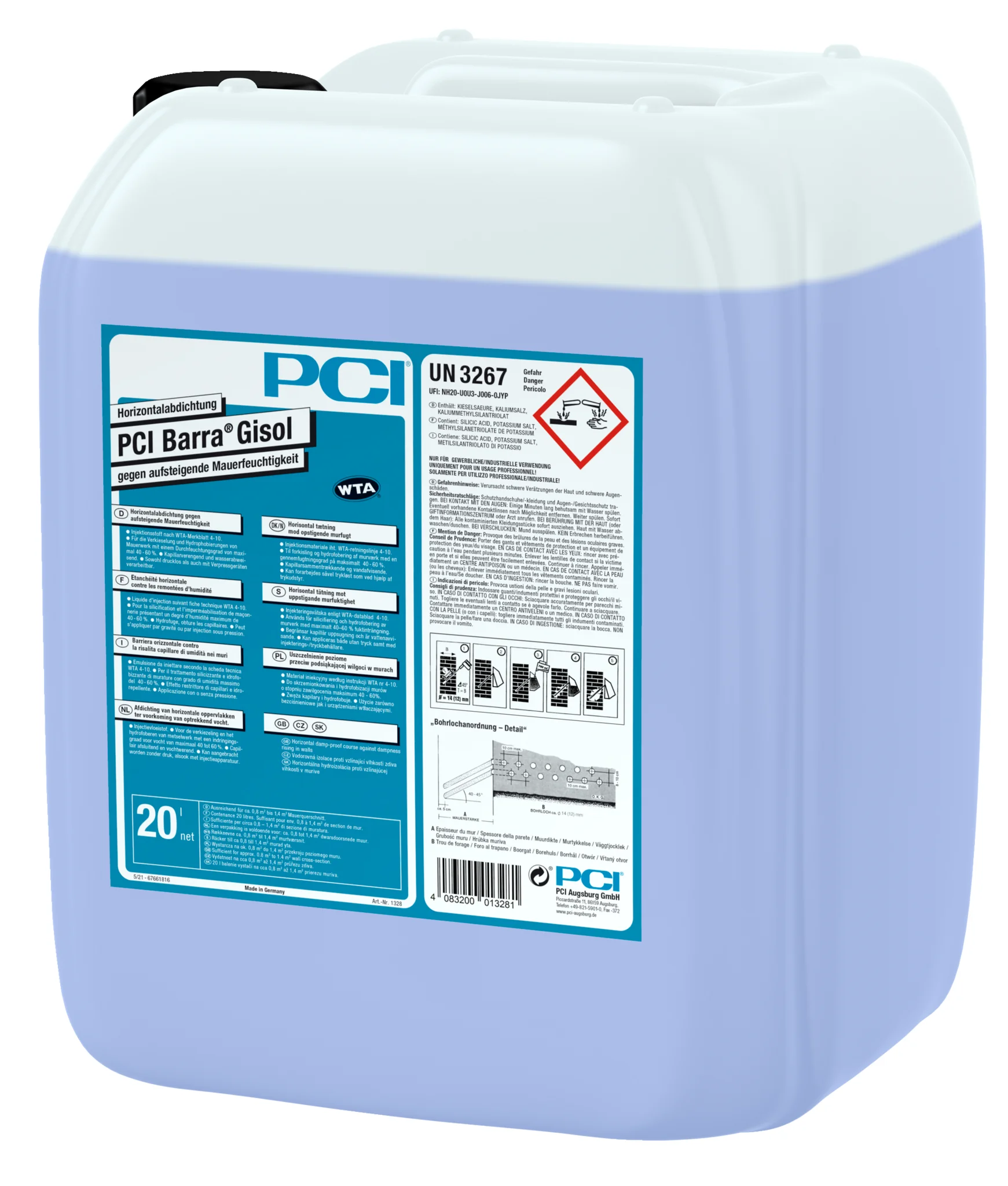 PCI_Barra Gisol_20l