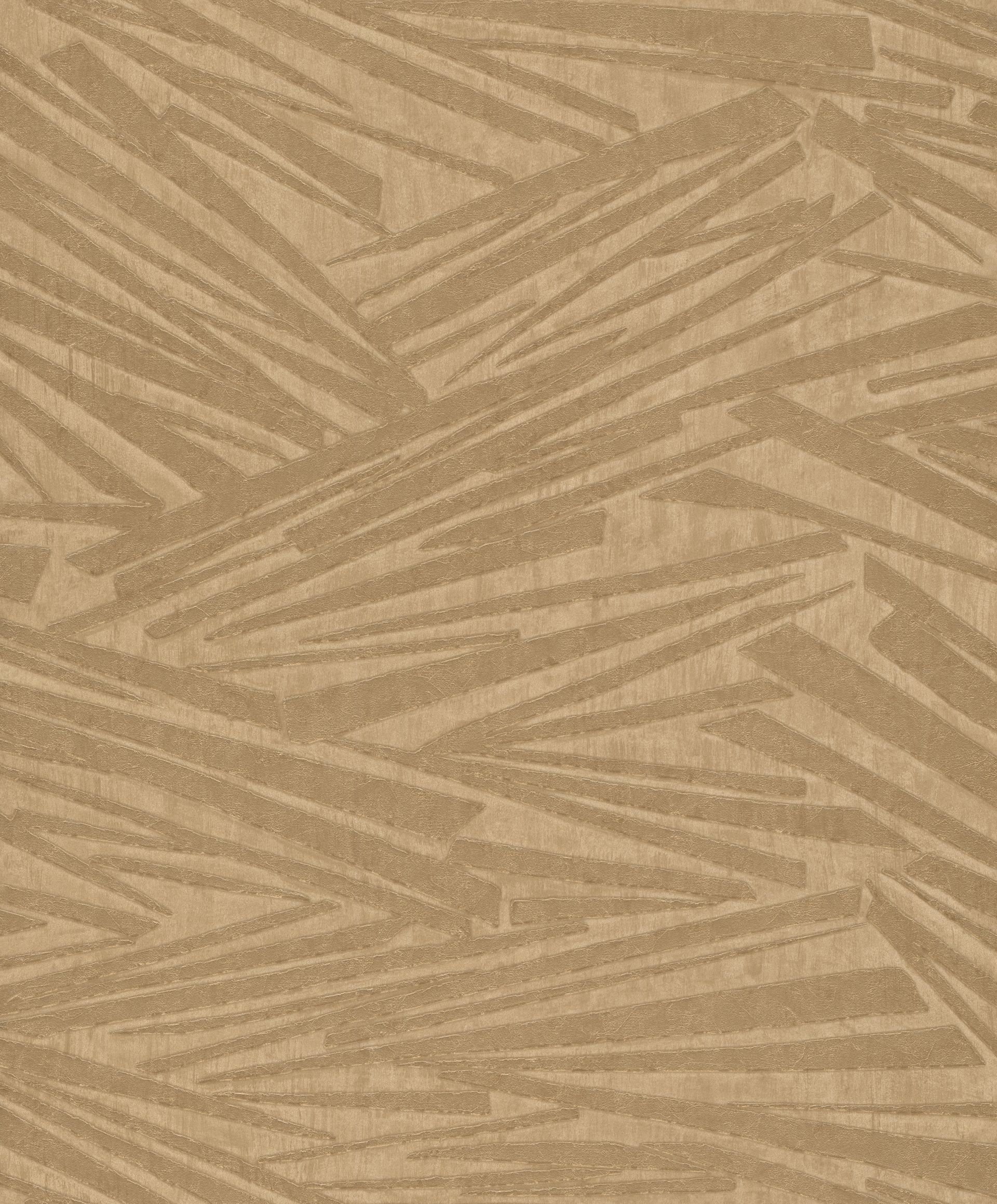 Vliestapete geometrisch gold 608311