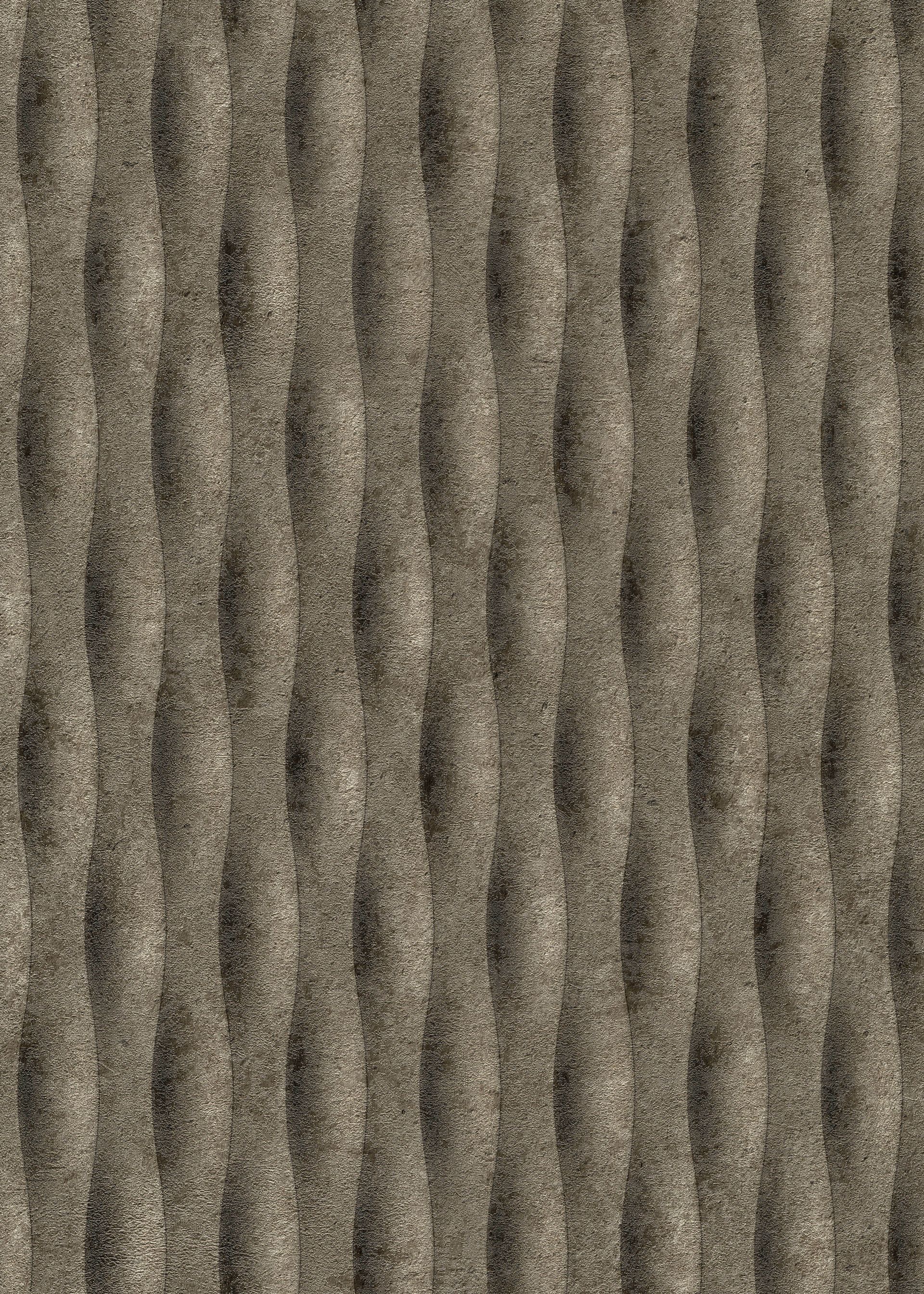 Mustertapete organisch taupe Erismann 1052311