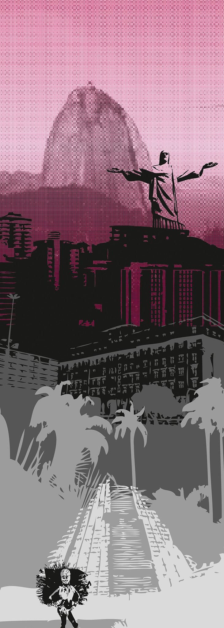 A.S. Création XXL 5 Fototapete, Rio de Janeiro, 1m x 2,8m DD116324 Dekorbild