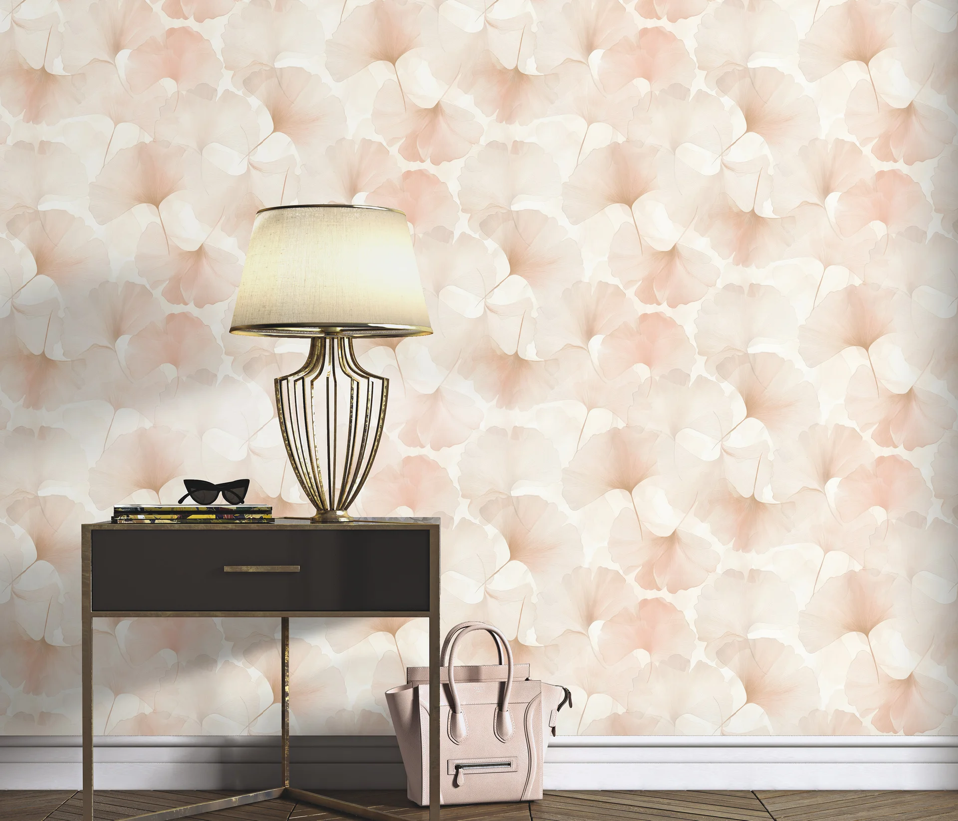 Botaniktapete beige Erismann 1047005