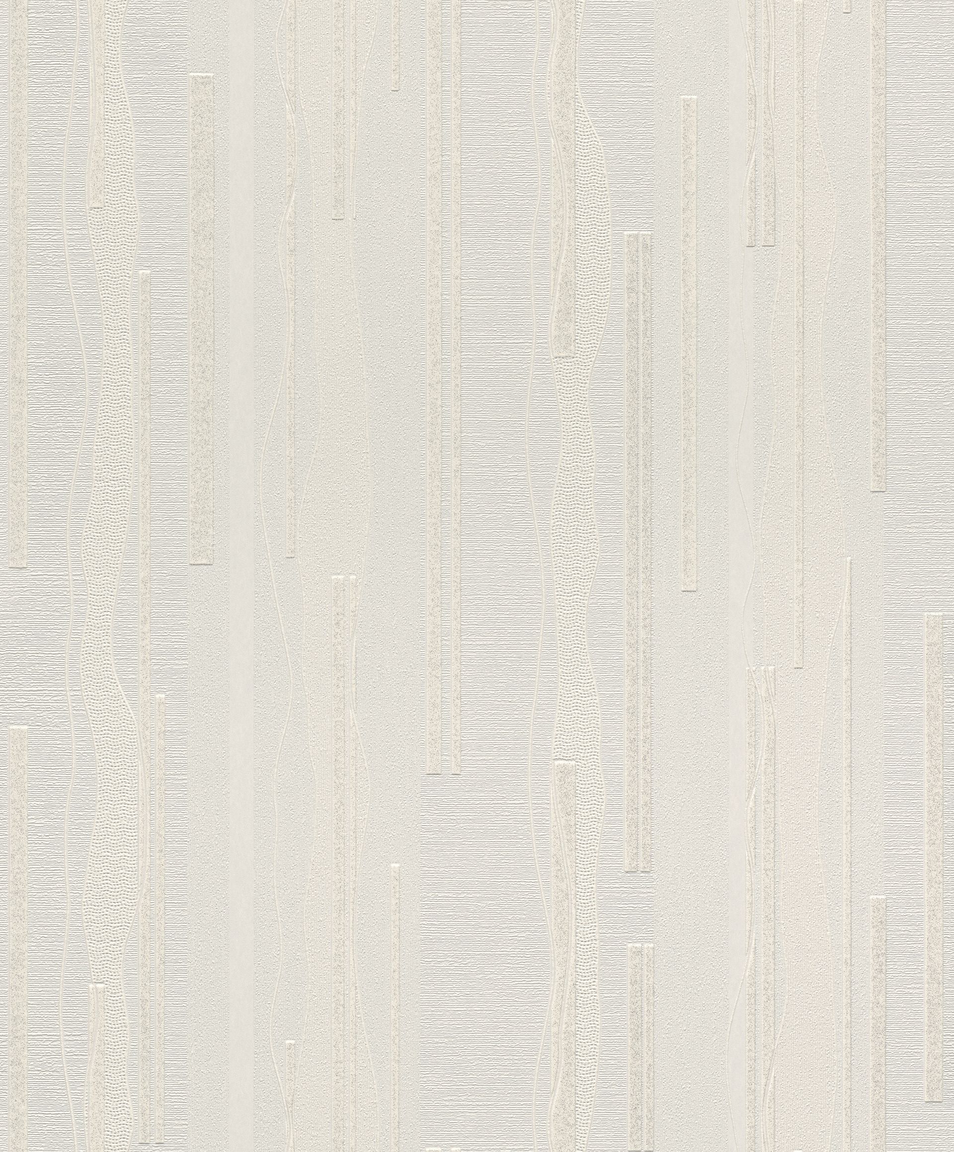 Rasch Selection Relief/Vlies, Unis, silber grau 641943 Dekorbild