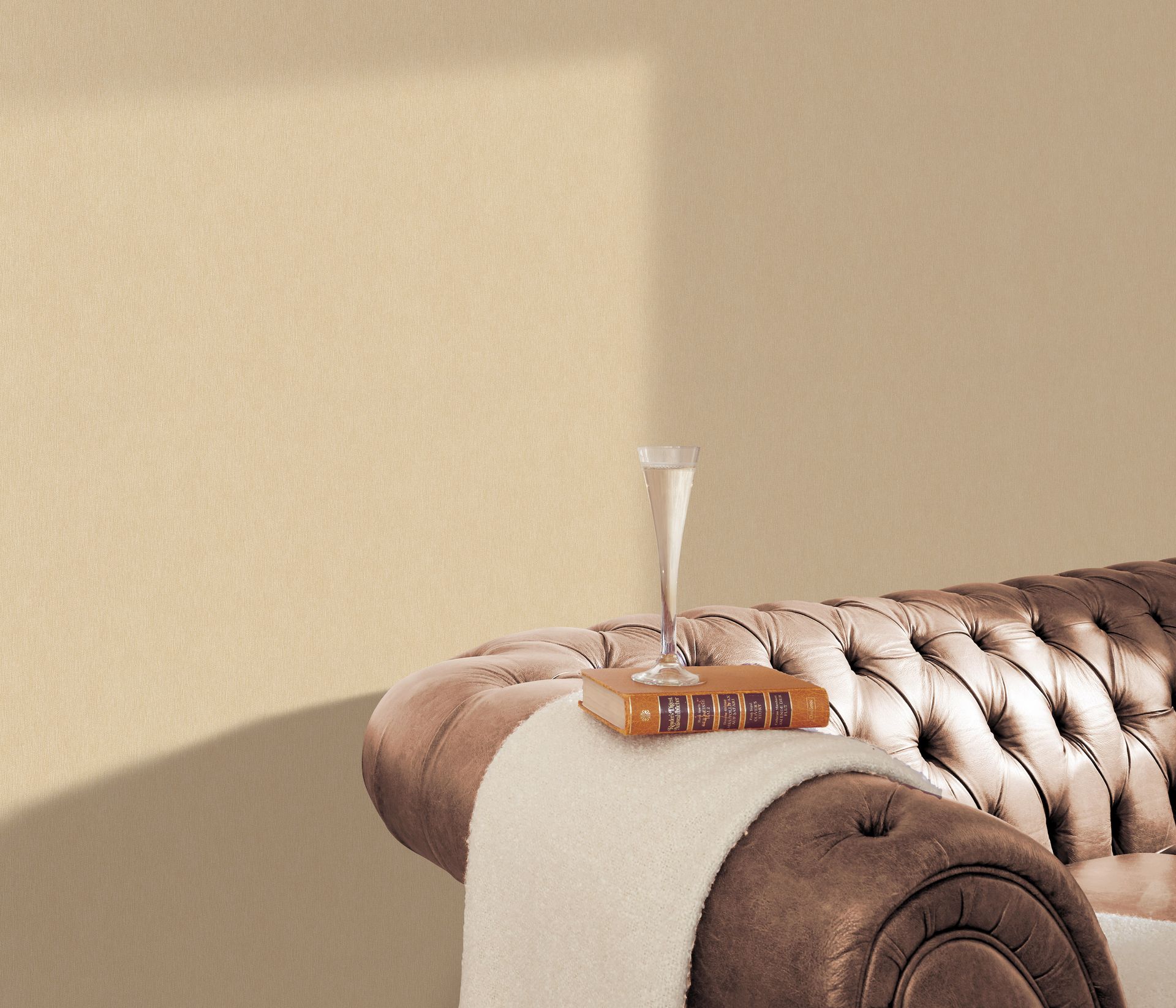 Unistapete Rillenstruktur beige Erismann 1028130