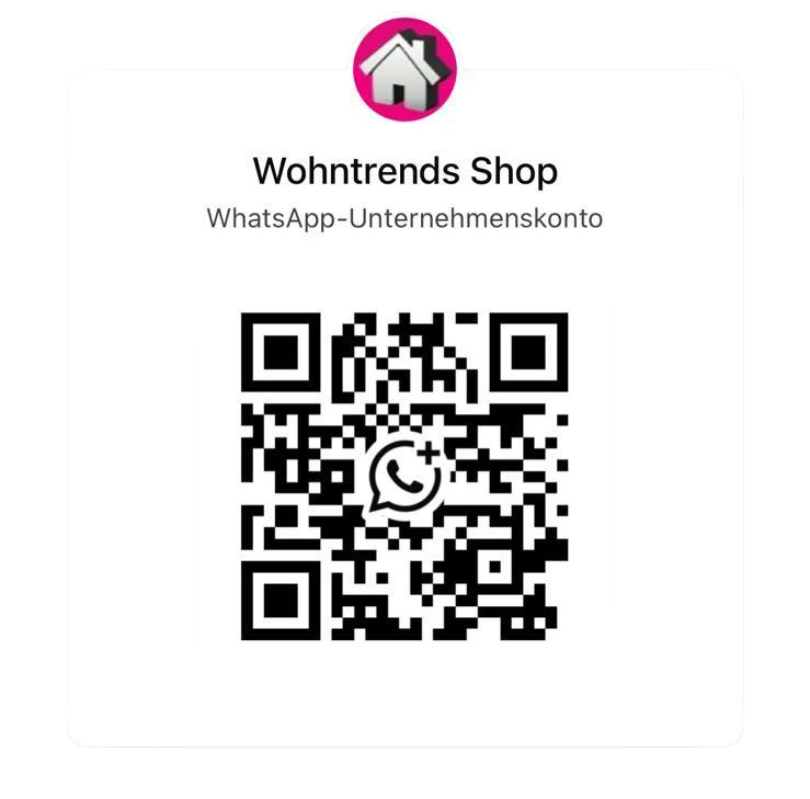 Whatsapp QR Code zum Wohntrends Kontakt