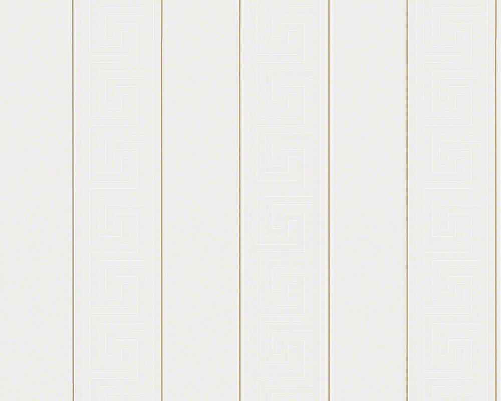 Versace wallpaper Versace 3, Design Tapete, gold, weiß 935241