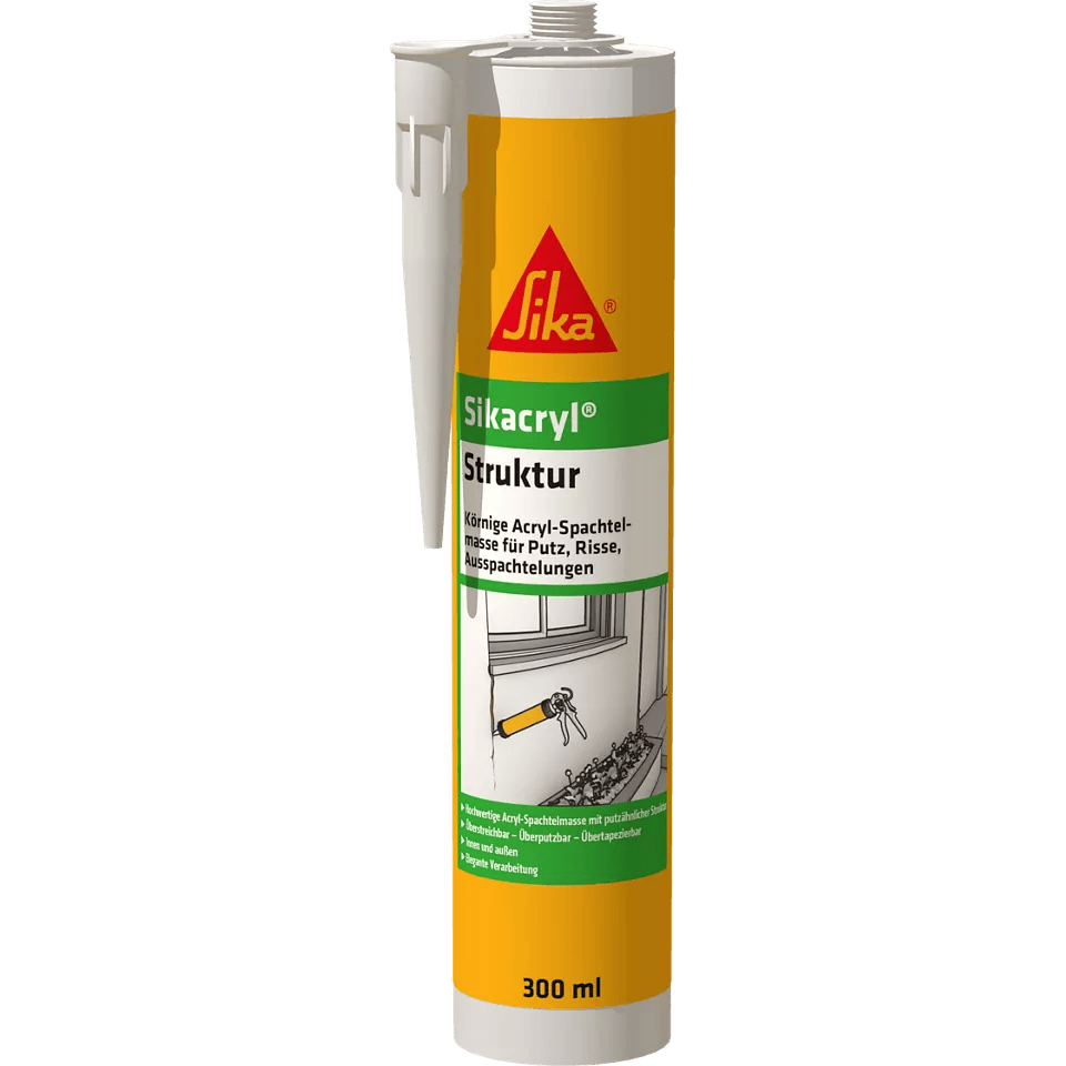 Sikacryl Struktur weiss