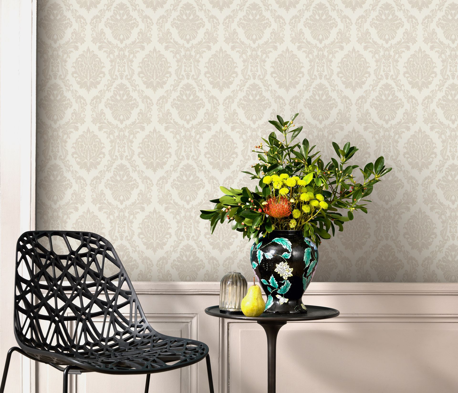 Mustertapete Barock beige Erismann 1028802 Mustertapete Barock beige Erismann 1028802