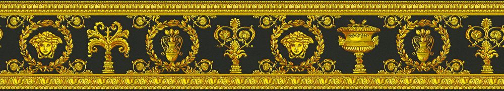 Versace wallpaper Versace 3, Design Tapete, gold, gelb 343051