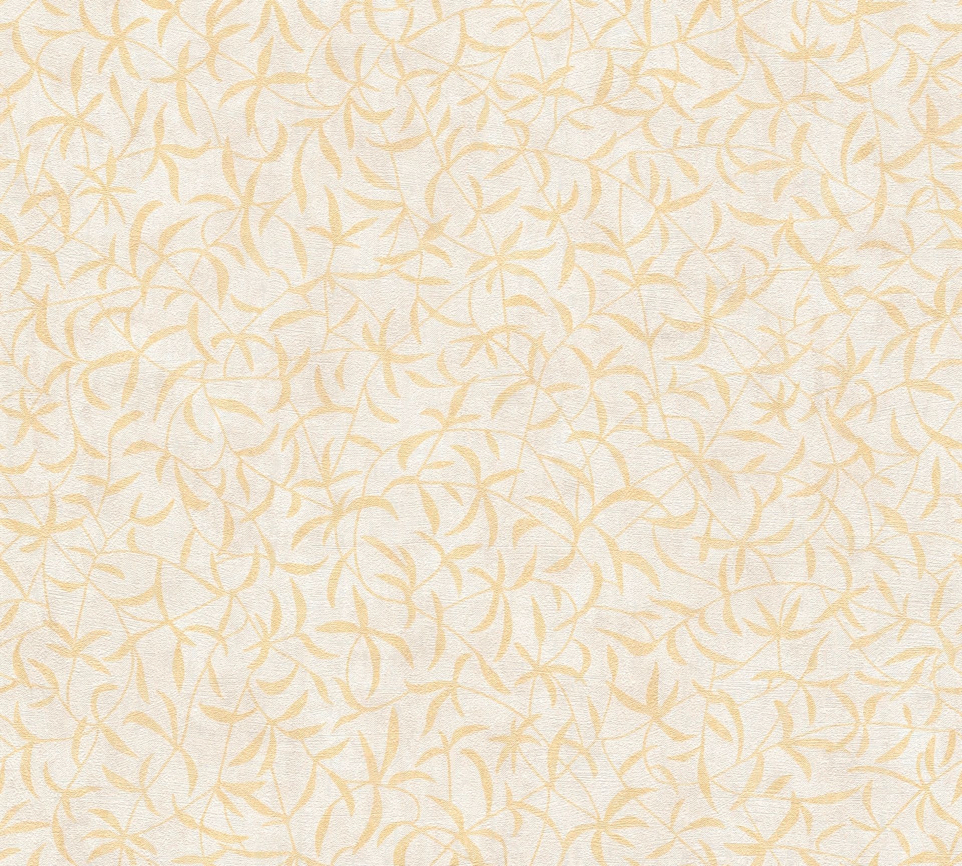 A.S. Création Terra, Florale Tapete, creme, beige 389204