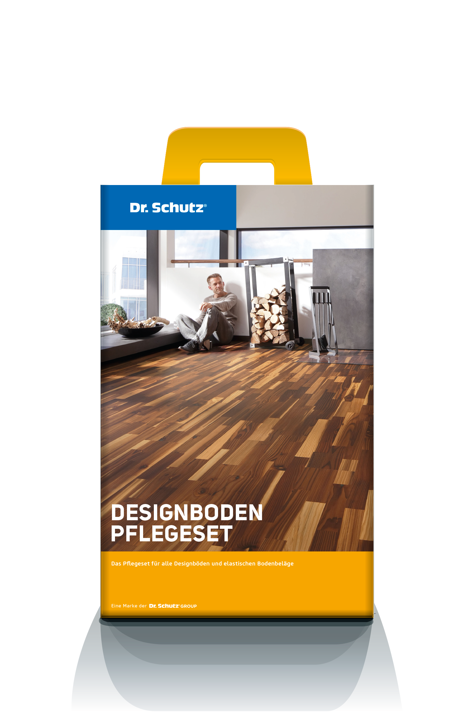 Dr. Schutz PVC-Designboden Pflegeset Bodenpflege Pu-Reiniger & Vollpflege Matt