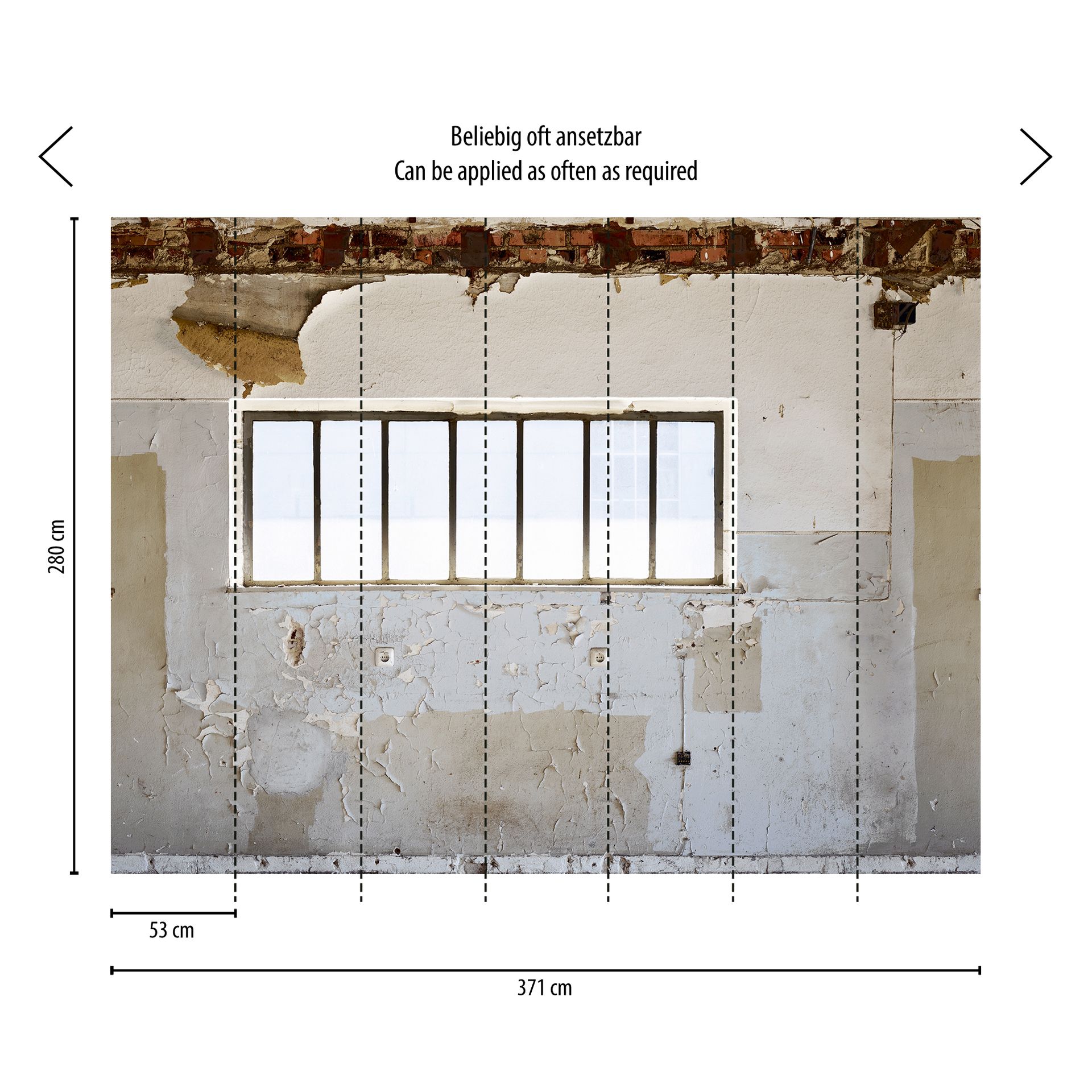 Livingwalls The Wall II, Industrie, beige, grau 392241