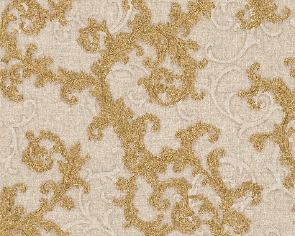 Versace wallpaper Versace 2 962313 Beige Natur Dekorbild