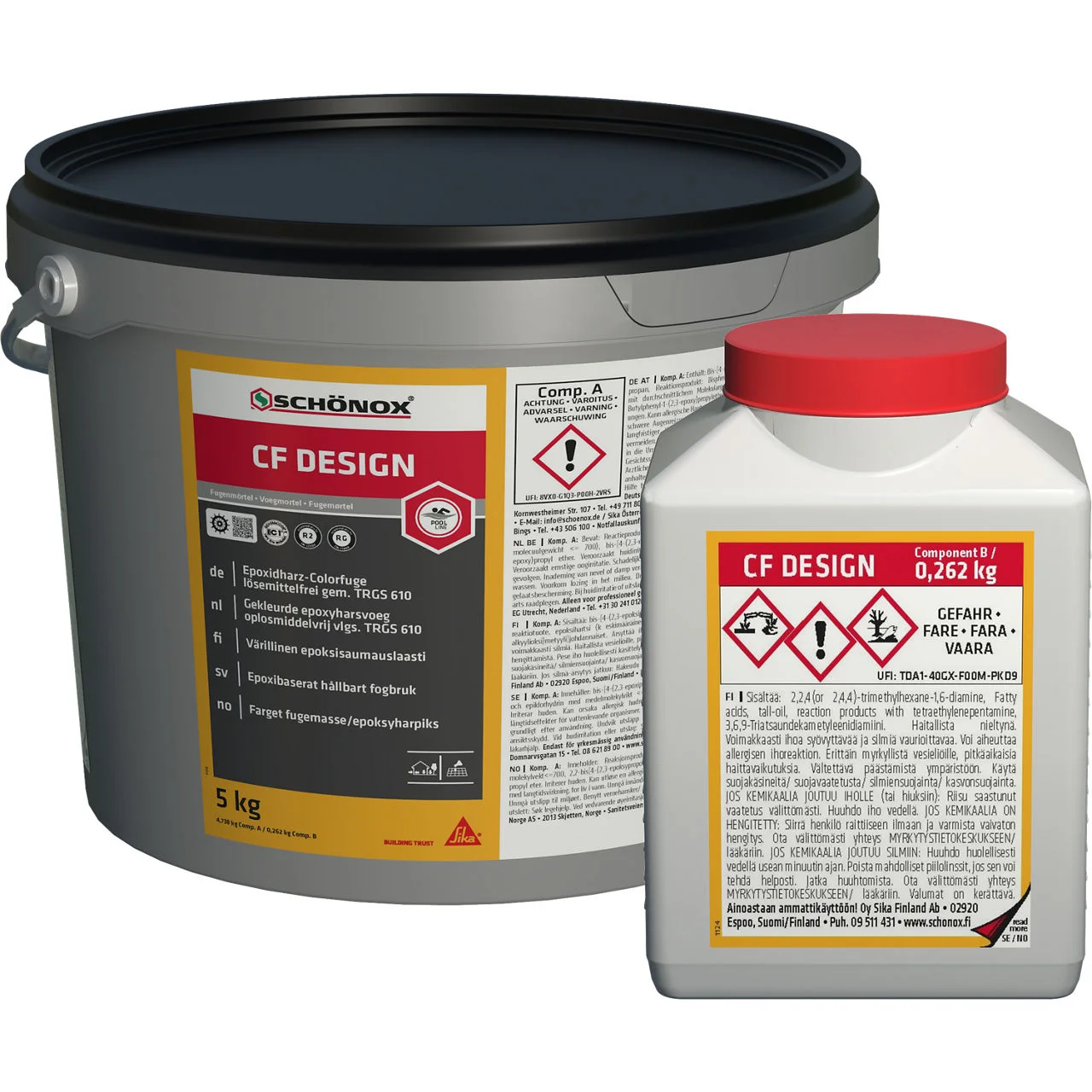 SCHÖNOX CF DESIGN Epoxidharz-Colorfuge