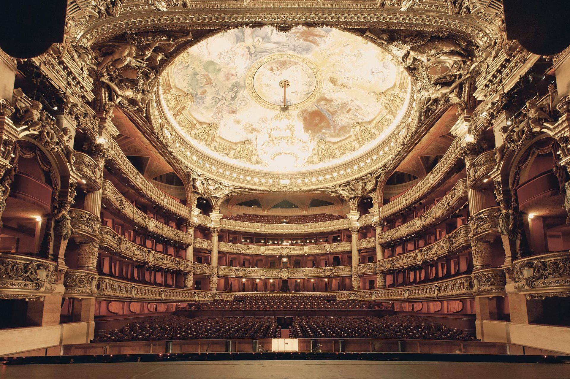 A.S. Création XXL 5 Fototapete, Theatersaal, 4m x 2,67m DD115231 Dekorbild