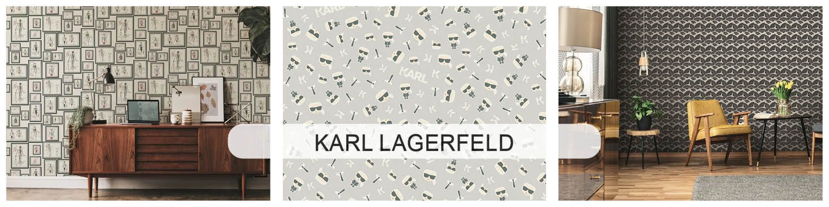 Banner Tapeten, Karl Lagerfeld